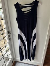 Womens Casual Sleeveless Long Dress summer Loose Cotton elastane Maxi Dress L/XL