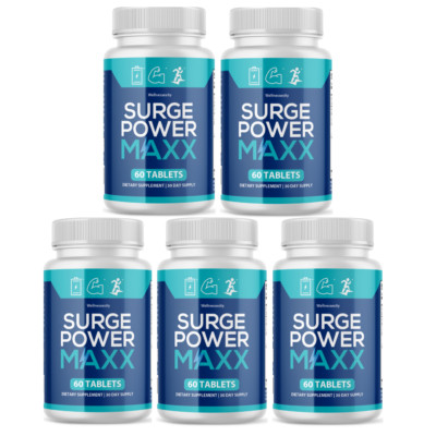 Surge Power Maxx Enhancement for Men Surge Power Maxx Male - 5 Bottles