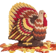 Mary Maxim 3D Turkey Plastic Canvas Kit