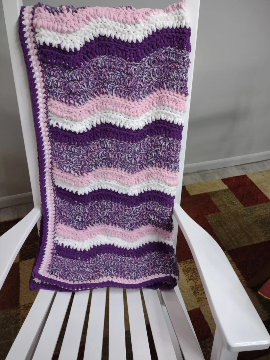  Bernat Blanket Bright Yarn, Pow Purple : Home & Kitchen