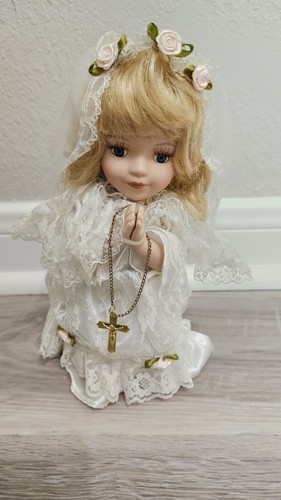 Paradise Collections 12" DOLL, Blonde Communion Religious Gift