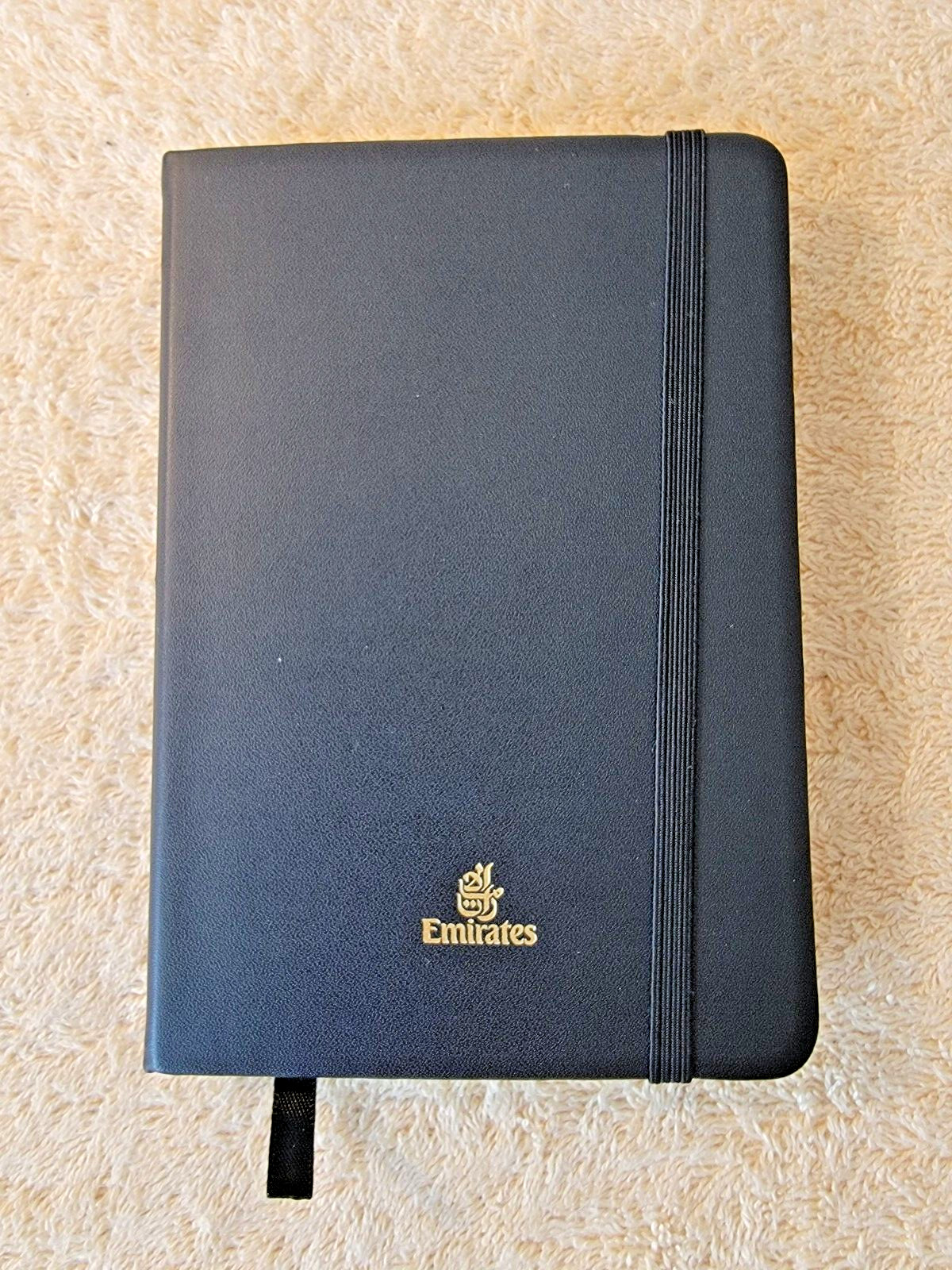 Emirates Airlines First Class Notebook Journal Diary Book New Plus Emirates Pen