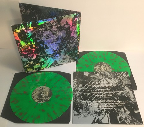 CONVERGE the dusk in us 2Lp NEON GREEN w/SPLATTER Vinyl DOUBLE Record w/ Booklet - Picture 4 of 4