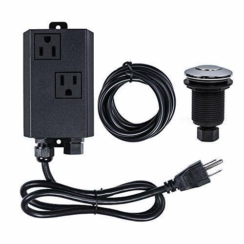 Garbage Disposal Air Switch Kit Dual Outlet Sink Top Waste ...