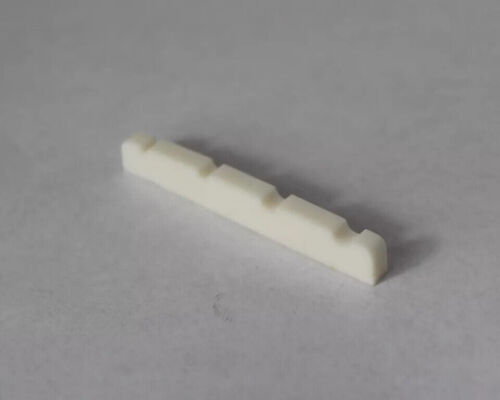 Guitar Nut Urea Resin For Jazz Bass 40mm x 3.5mm White 5 Pcs - Picture 3 of 4