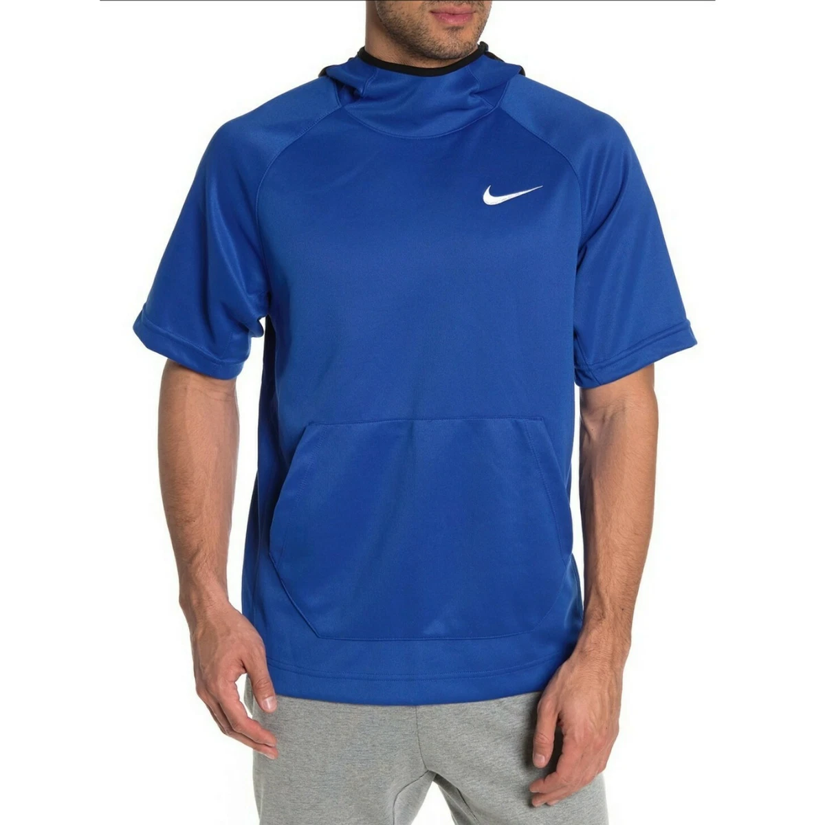 Nike short sleeve hoodie mens shop