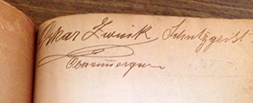 Complete Official Text Oberammergau Passion Play Orig 1900 SIGNED w/Ticket Stub - Picture 3 of 5