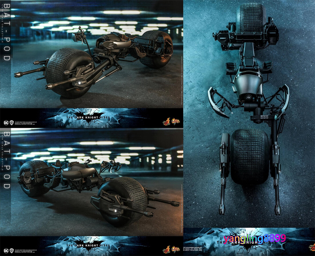 HT 1/6 Batman BAT-POD The Dark Knight Rises Motorcycle Model Collect No Figure