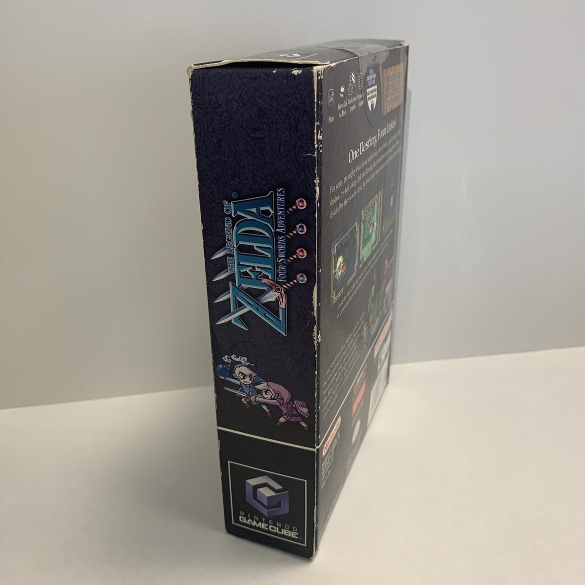 The Legend of Zelda Four Swords Adventures GameCube Big Box