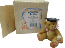 Cherished Teddies Bear 1995 Figurine The Best Is Yet To COME  127957 BOX/CERT 