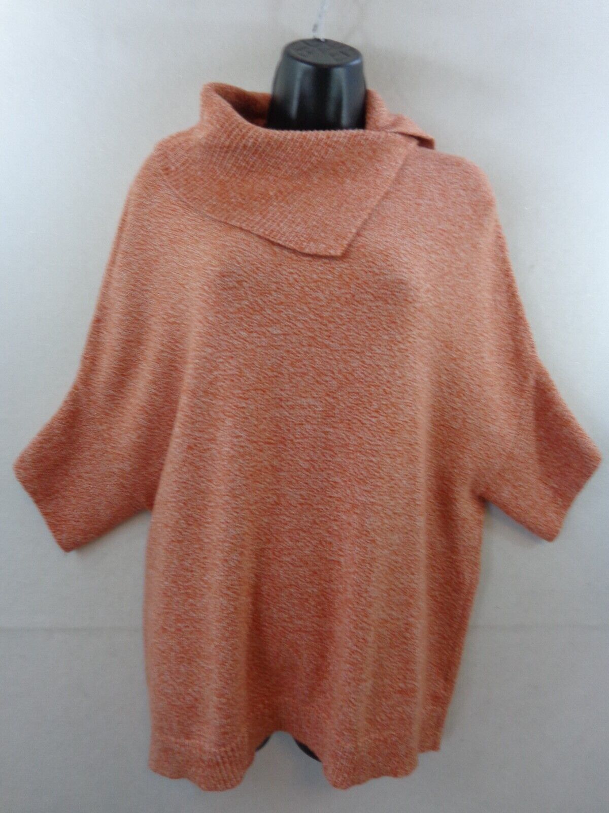 Cabi Sweater Style# 3011 Women's S Orange Foldove… - image 1
