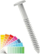 Paintable Window Shutters Panel Peg Loks 3" Fasteners Spikes Lock Pegs Bulk