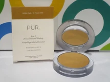 PUR MINERALS ~ 4 IN 1 PRESSED MINERAL MAKEUP ~ GOLDEN DARK ~ .28 OZ