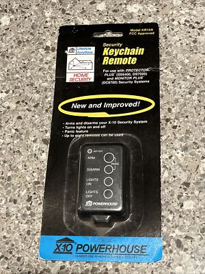 X10 Model KR10A Security Keychain Remote For Protector Plus & Monitor Plus