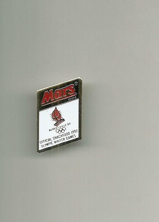 Pin’s JO Albertville 92 – Pin Olympique 'Mars', édition 1992, Occasion