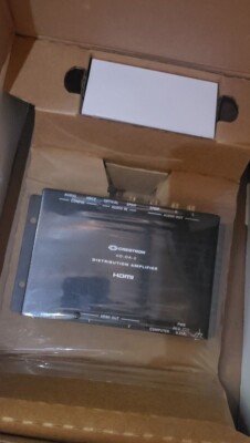 Crestron HD-DA-2, 1-to-2 HDMI Distribution Amplifier & Audio Converter 6503809