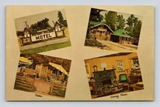 Oakhurst Holiday Village Motel California Postcard