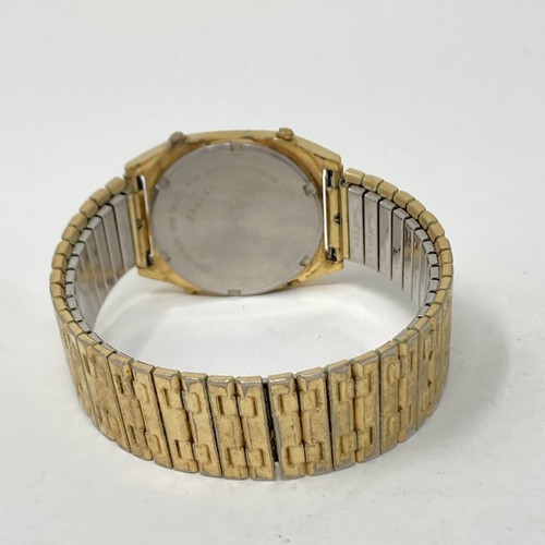 Vintage Seiko Digital Chronograph Watch Men FOR PARTS REPAIR Gold Tone A639-5009 - Picture 13 of 14