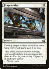 Magic the Gathering (mtg): KLD: Fragmentize  (x 4)