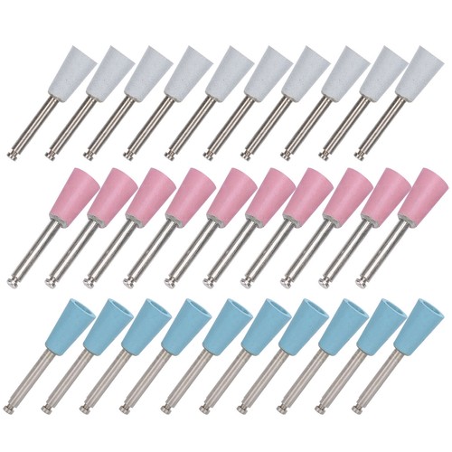 JY 10pcs Dental Polishing Burs Low Speed Dental Grinding Polisher Burs Drill Bi - Bild 2 von 24