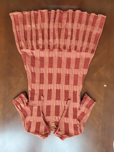 No Boundaries Short Sleeve Teen Girl BoHo Style Dress Large (10/12) Burnt Orange - Picture 7 of 16