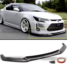 For 14 15 16 Scion TC JDM Sport GT Style PU Front Bumper Lip Spoiler Body Kit