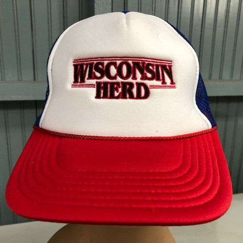 Wisconsin Herd 4Imprint NBA VTG Snapback Baseball Cap Hat - 第 2/6 張圖片