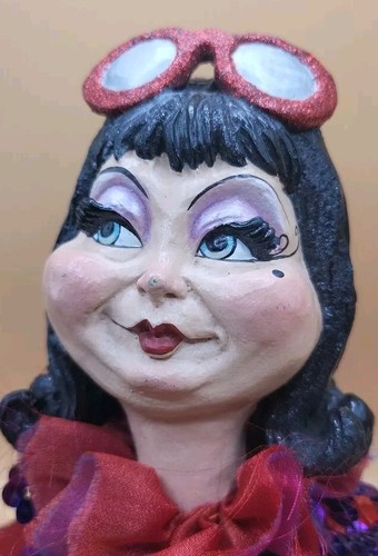 Rare WAYNE KLESKI for Katherine's Collection Sequin Ladybug Shelf Sitter Doll - Picture 6 of 20