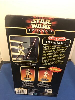 Star Wars Action Figure Darth Maul Epic Force Episode 1 Sealed