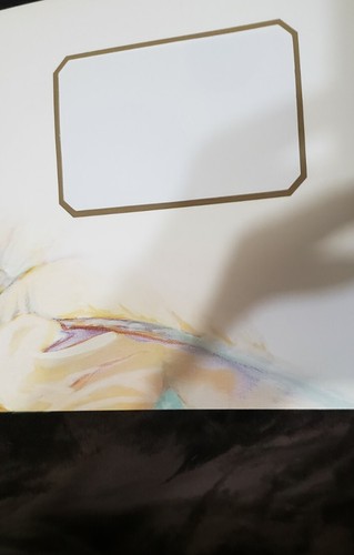Velveteen rabbit photo album memory book new witout box gold edging lovely - Picture 9 of 12