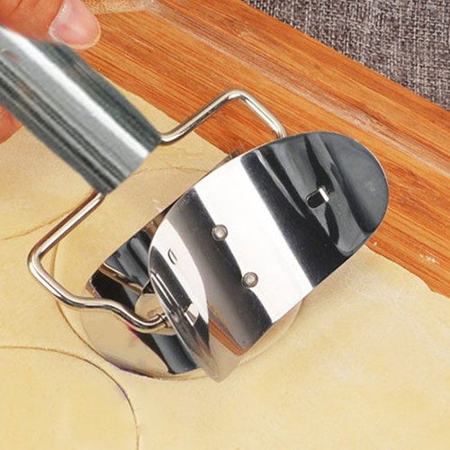 Stainless Steel Dumpling Maker Wrapper Dough Cutter DIY Kitchen Easy Tool - Picture 4 of 12