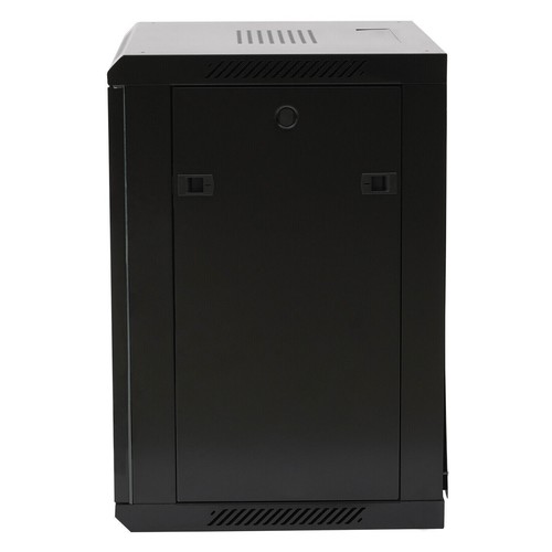 Server Rack Data Network Cabinet BLACK Wall/floor Mounted lockable various Size - Picture 9 of 37