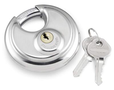 Bully Lock Round Stainless Pad | 132201