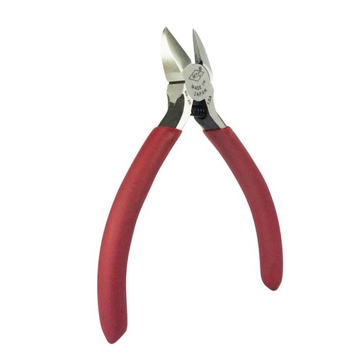 Japón MTC-2D Joyería Alicates de Corte Diagonal Rojo PVC Mango Alicates con Resorte - Imagen 9 de 10