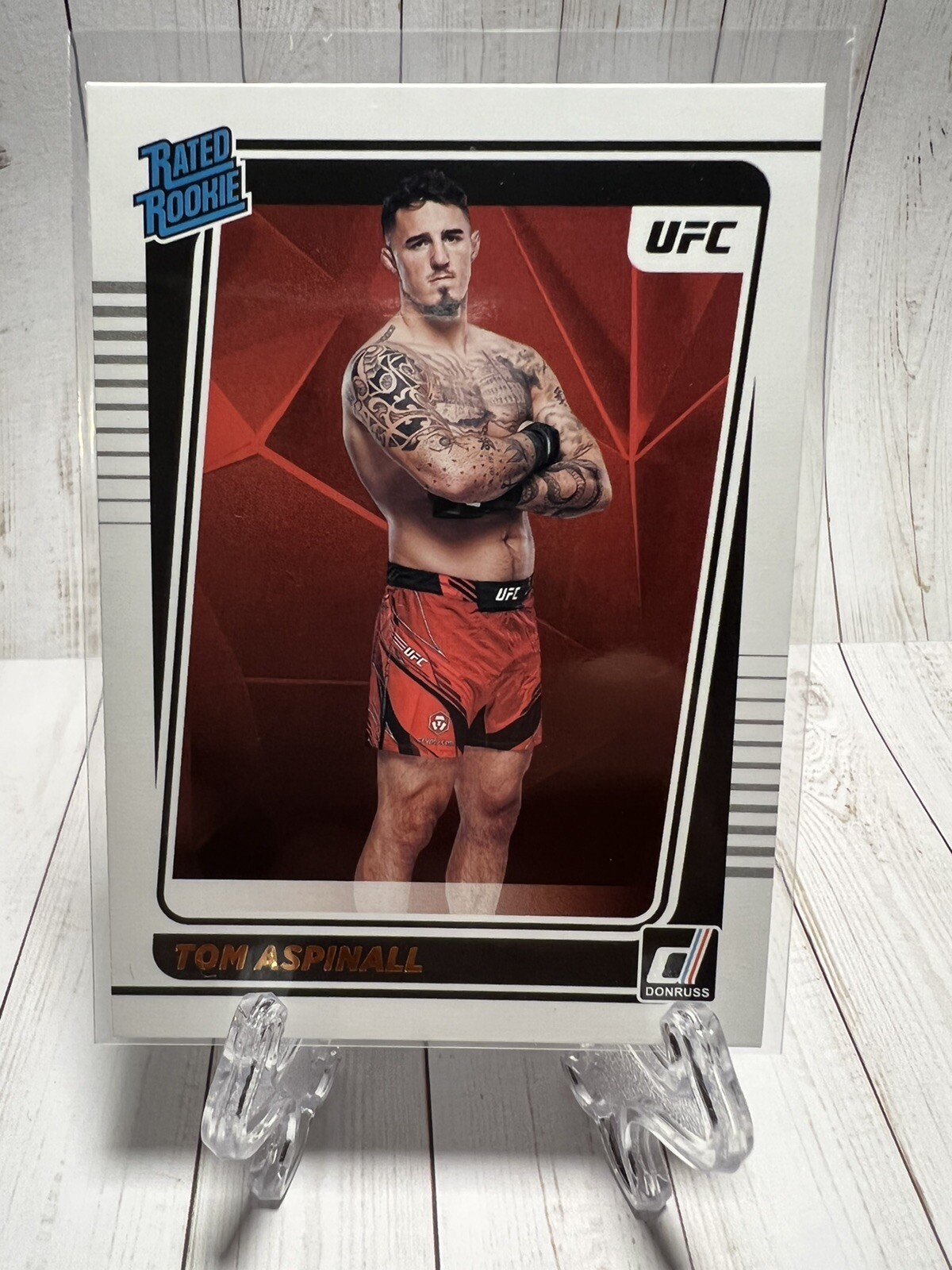 2022 UFC Donruss TOM ASPINALL Rated Rookie