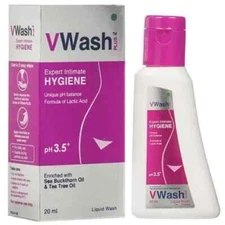 V Wash Plus Intimate Feminine Hygiene Care 2 x 20ml