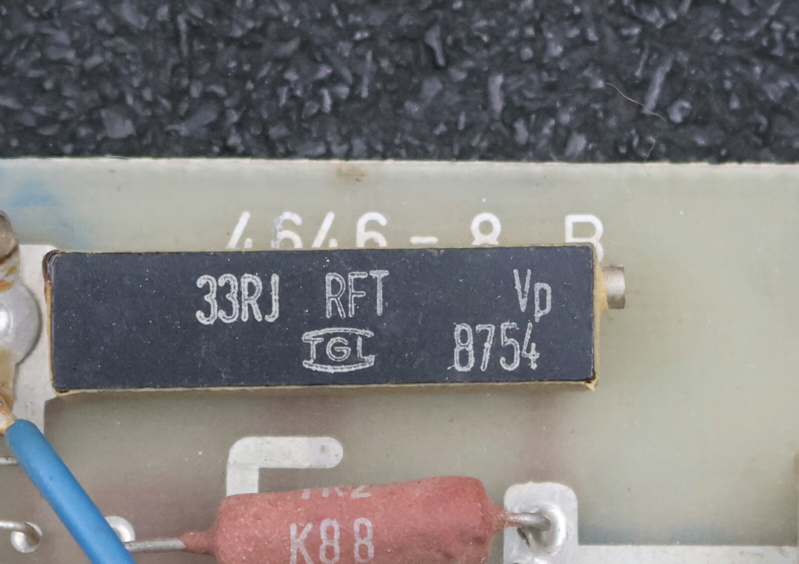 VEM NUMERIK RFT DDR rack board 413655-9 >RFT 57088 label 4646-8
