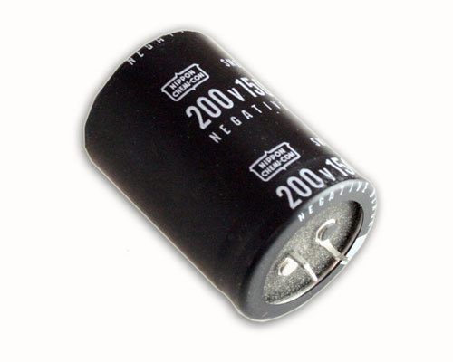 8 Stück 1500uF 200V Radial Snap In Mount Elektrolyt Aluminium Kondensator 85C 200VDC - Bild 1 von 1