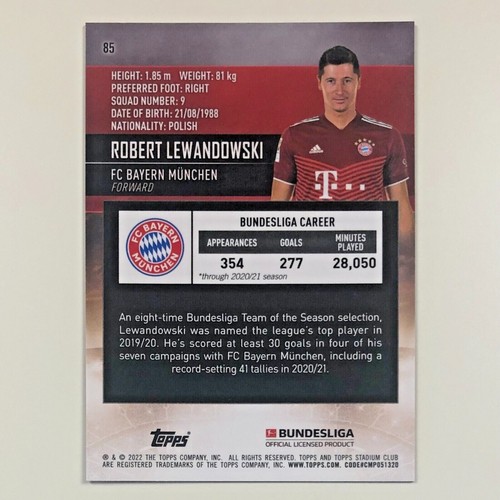 2021-22 Topps Bundesliga Stadium Club Chrome #1-100 Rookies (RC) & Stars - Picture 171 of 199