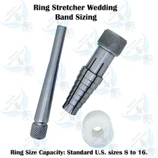 New Ring Sizer Stretcher Enlarger Jewelry Sizing Tool Wedding Bands