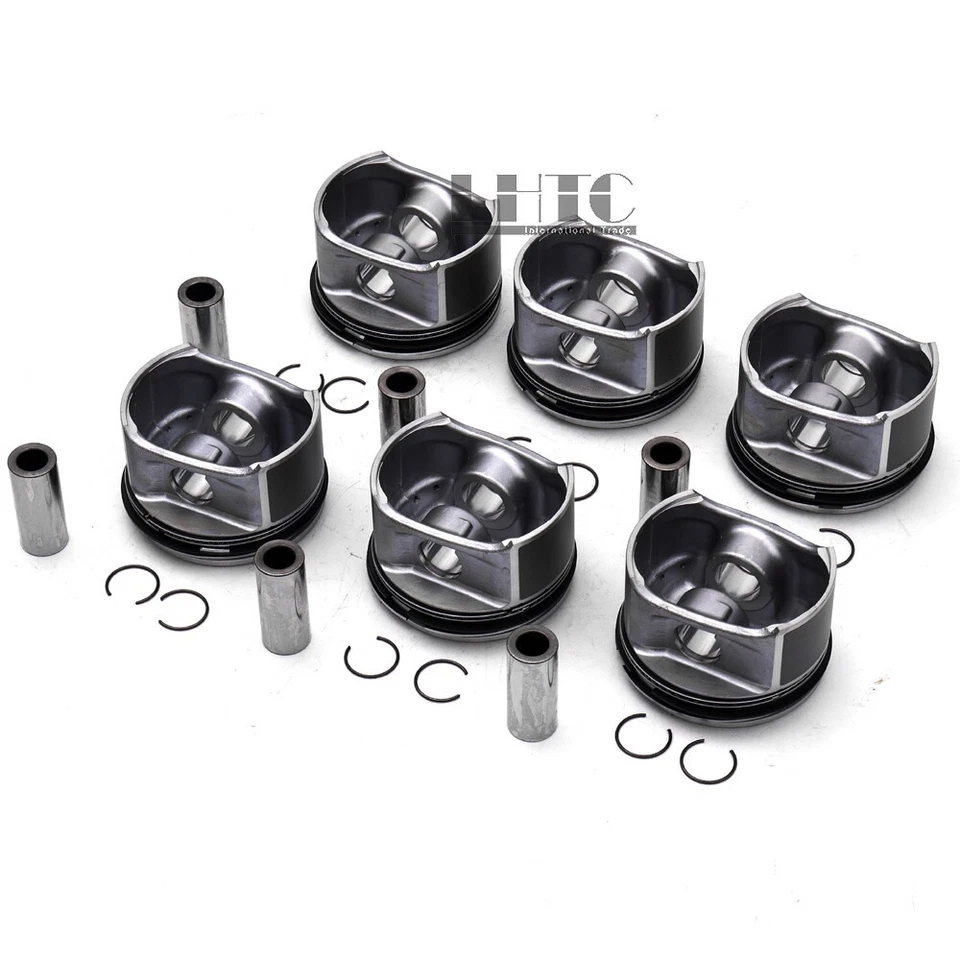 Juego de pistones y anillos Φ89,9 mm STD para Mercedes-Benz C240 E240 W203 W211 M112 2,6 Foto 4 de 4