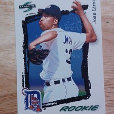 Score 1995 Jose Lima Rookie #292 Detroit Tigers MLB Baseball Trading Card. rookie card picture