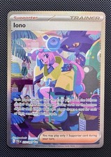 Iono Trainer Pokémon TCG SIR Paldean Fates Holo 237/091 Scarlet & Violet NM on eBay