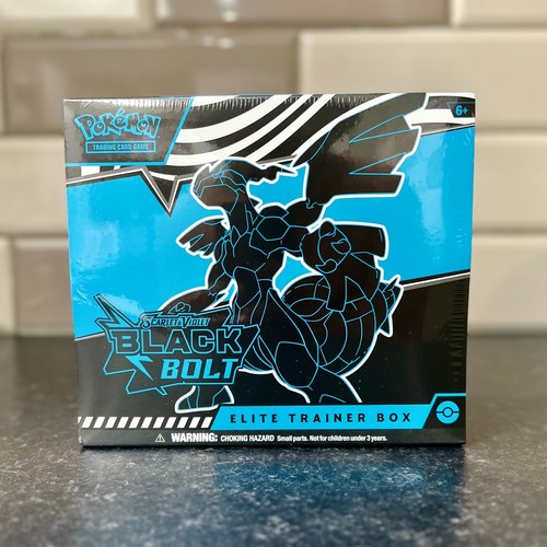 Pokémon TCG: Black Bolt Elite Trainer Box (ETB) - Factory Sealed 🔥