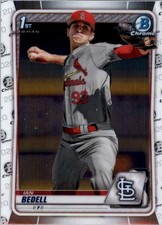 2020 Bowman Chrome Draft #BD100 Ian Bedell - BB