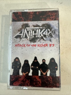 Anthrax Attack Of The Killer B's Cassette tape 1991 Island Records