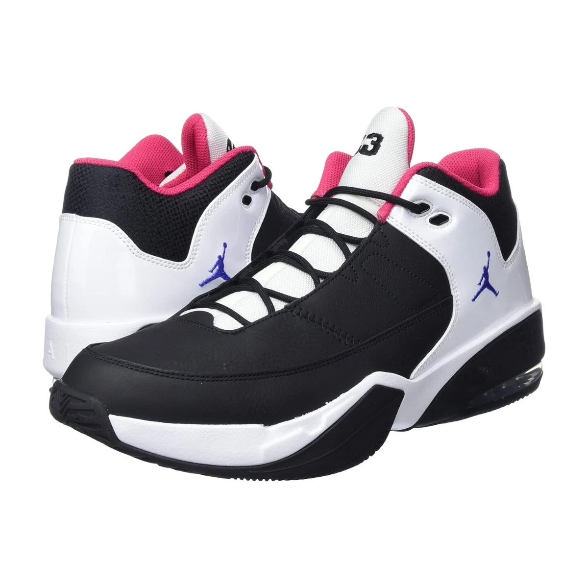Jordan Max Aura 3 Black White Rush Pink for sale | Authenticity