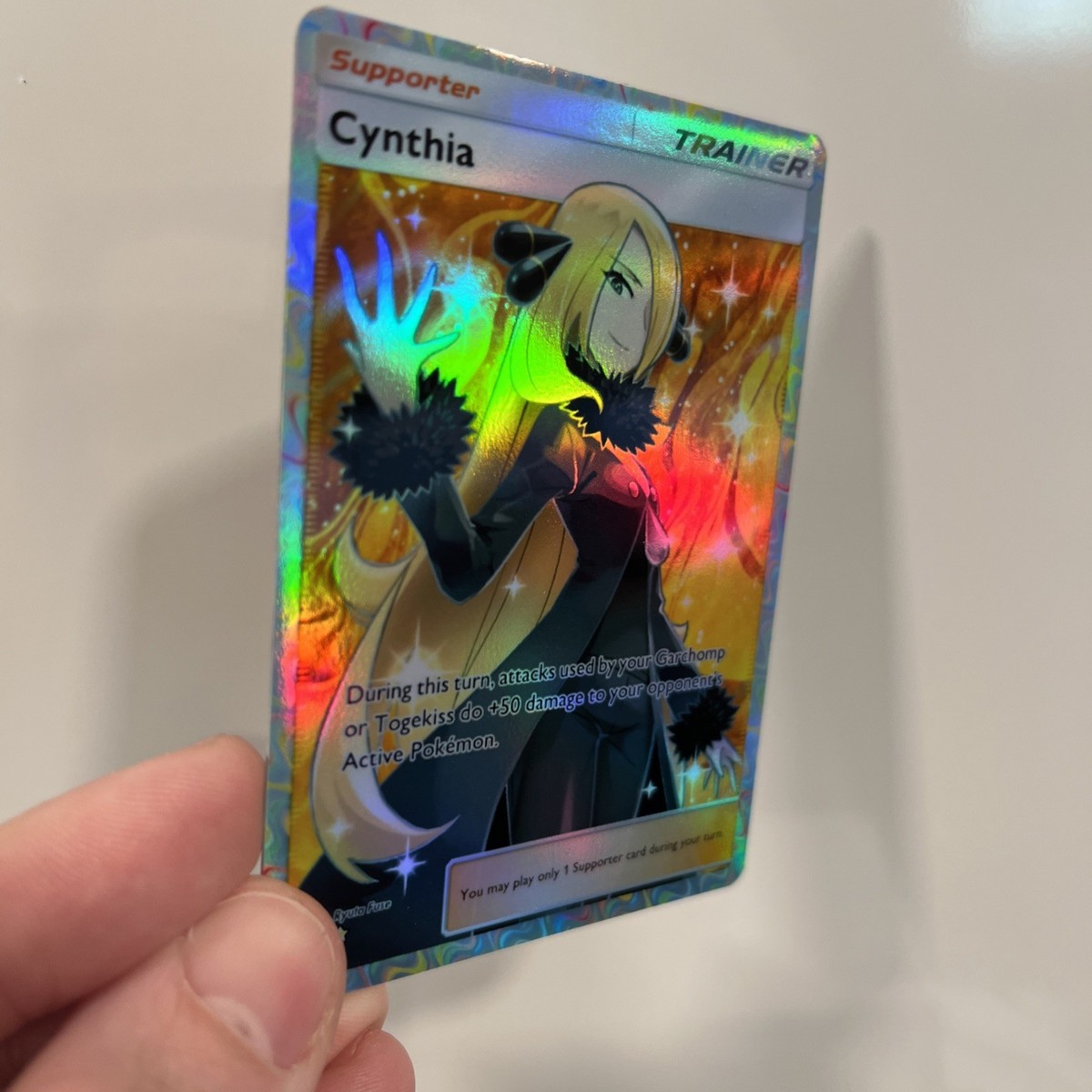 ポケモンカード トレーナーカード Cynthia Card Cynthia's Aspiration