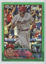 2023 Topps Chrome Logofractor Edition Green Refractor /99 JT Realmuto #30 1hm6