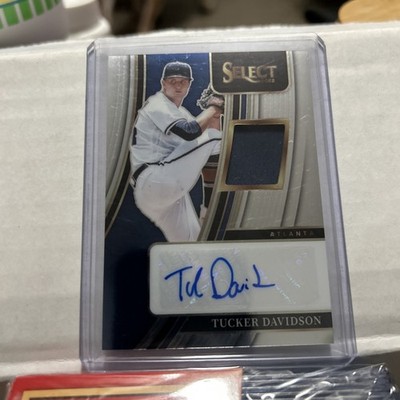 2022 Panini Select - Signature Materials Tucker Davidson #SM-TD /299 (AU, MEM)
